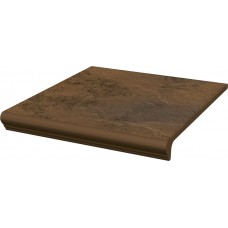 Сходинка з капіносом пряма Semir Beige 30x33 код 0083 Ceramika Paradyz