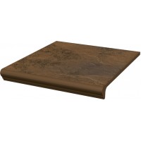 Сходинка з капіносом пряма Semir Beige 30x33 код 0083 Ceramika Paradyz
