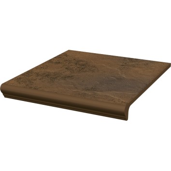 Сходинка з капіносом пряма Semir Beige 30x33 код 0083 Ceramika Paradyz