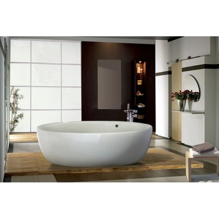 Ванна акриловая 185*100см ROCA GEORGIA A24T445000 с ножками и сифоном