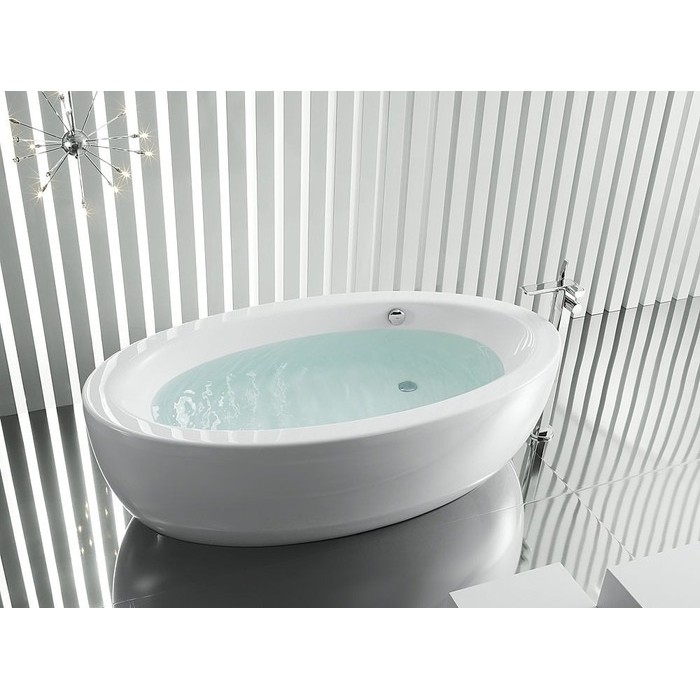 Ванна акриловая 185*100см ROCA GEORGIA A24T445000 с ножками и сифоном