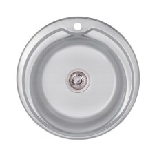 Кухонная мойка Lidz 510-D Decor 0,6 мм (LIDZ510D06DEC)