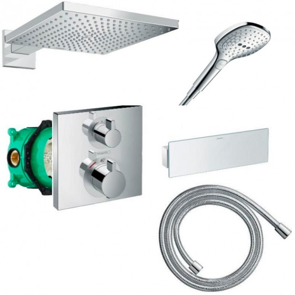 Плитка керамогранит Душевая система Hansgrohe Raindance 2A131218 для пола