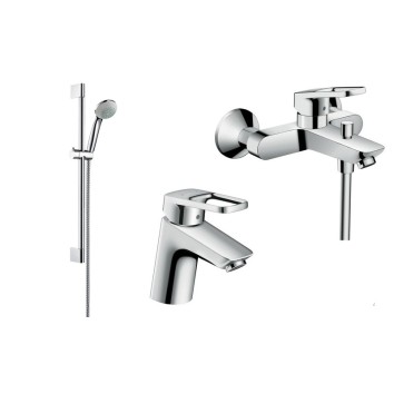 Набор смесителей для ванны Hansgrohe Logis Loop 1042017 (71150000+71244000+27728000)