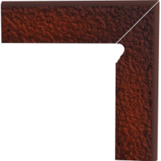 Цоколь Cloud Brown Правий 2 ел STR 8,1x30 код 6448 Ceramika Paradyz