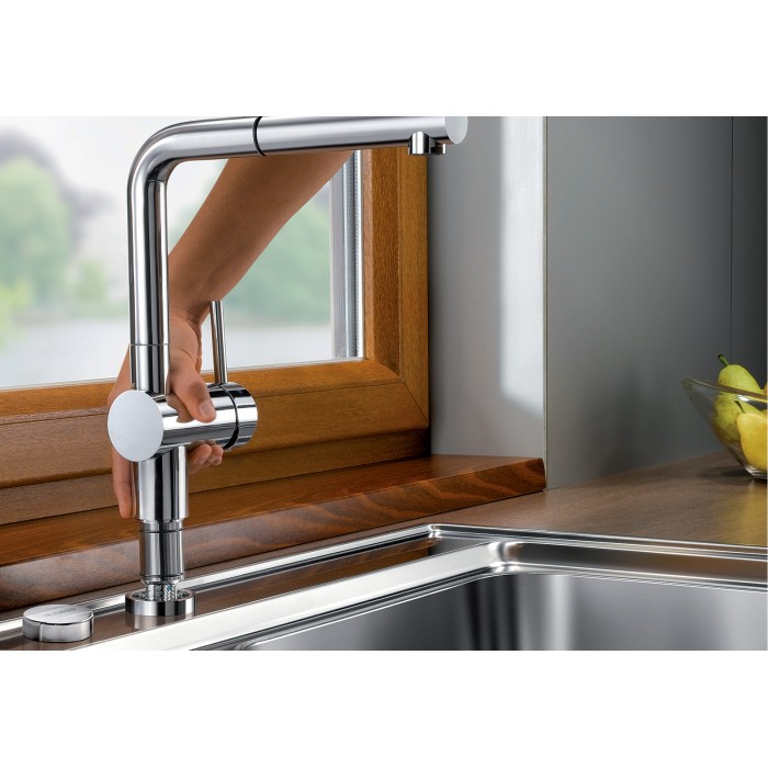 Смеситель кухонный Blanco LINUS - S - F хром 514023 Смеситель кухонный Blanco LINUS - S - F хром 514023