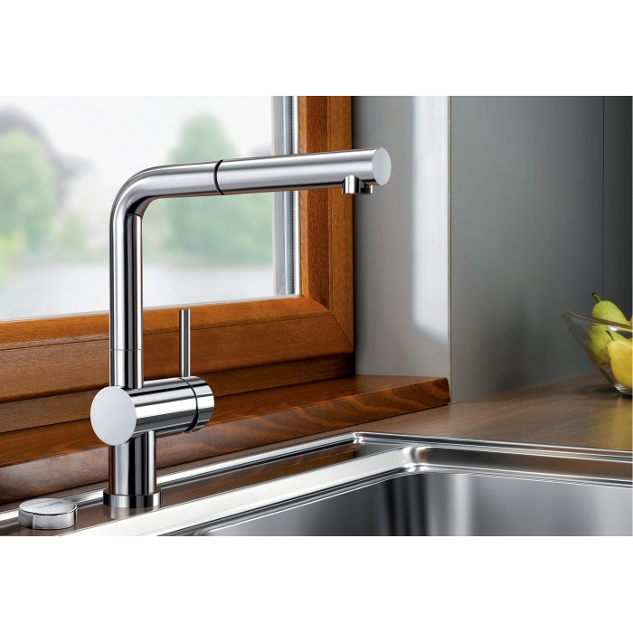 Смеситель кухонный Blanco LINUS - S - F хром 514023 Смеситель кухонный Blanco LINUS - S - F хром 514023