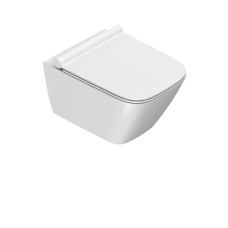Подвесной безободковый унитаз Catalano Green NewFlush, bianco lucido