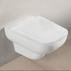 Унитаз подвесной Villeroy & Boch Joyce Directflush (5607R201) с сиденьем Soft Close (9M52S101)