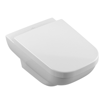 Унитаз подвесной Villeroy & Boch Joyce Directflush (5607R201) с сиденьем Soft Close (9M52S101)