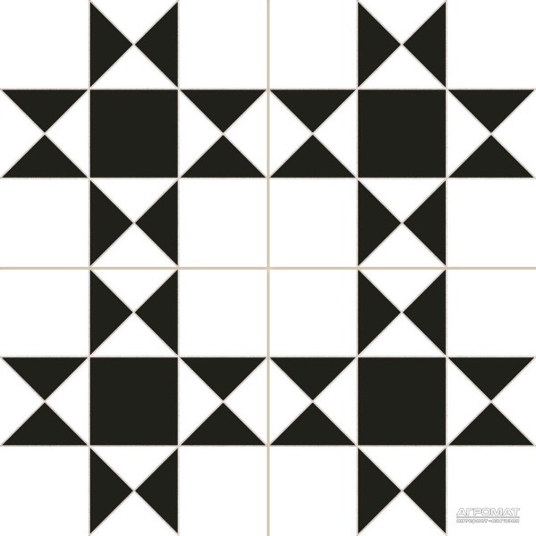 Напольная плитка Dual Gres Chic CARDIFF WHITE 10×450×450