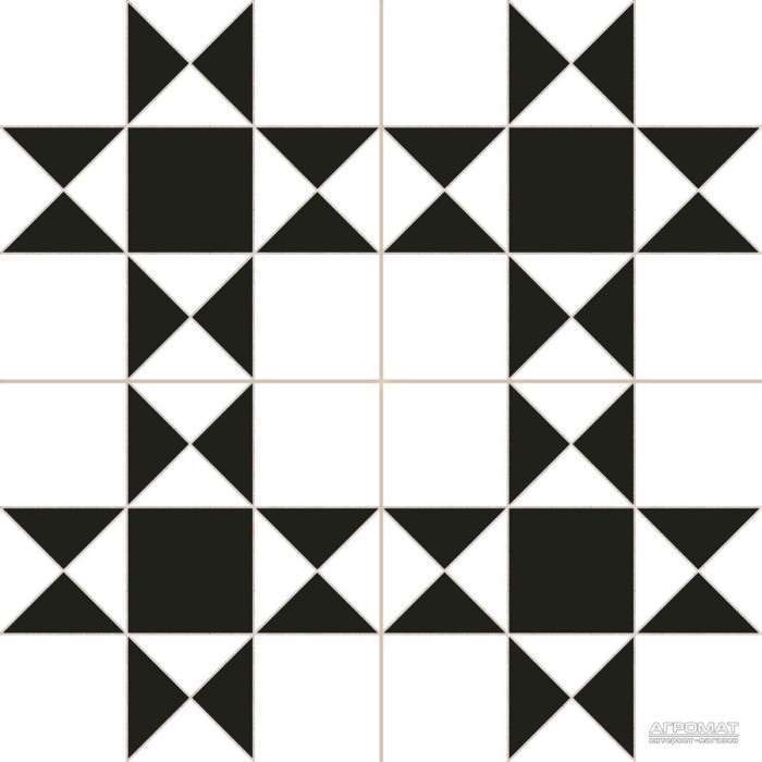 Напольная плитка Dual Gres Chic CARDIFF WHITE 10×450×450