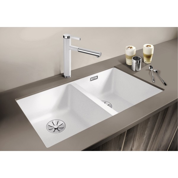 Мойка для кухни Blanco Subline 350/350-U белый 523578