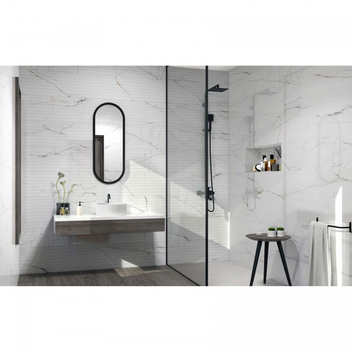 Плитка PAMESA CR. RLV. TORANO BRILLO 8×1000×333 под мрамор