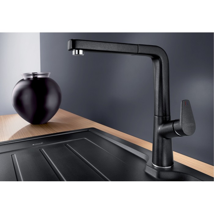 Смеситель кухонный Blanco AVONA - S черный 526170