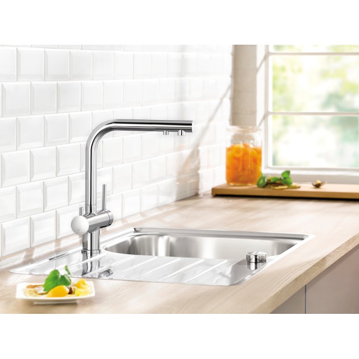 Смеситель кухонный Blanco FONTAS II хром 523128