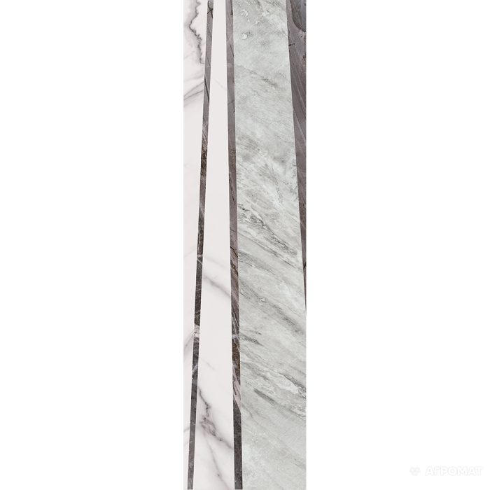 Керамогранит Flaviker Supreme SP3122W FUSION COLD RETT 8×1200×300 под мрамор