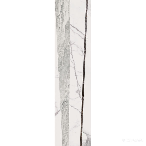 Керамогранит Flaviker Supreme SP3122W FUSION COLD RETT 8×1200×300 под мрамор