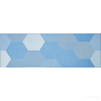Плитка Keratile Westport DECORADO BARLEY BLUE 9×600×200