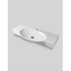 Керамическая раковина 120 см Artceram Swing, white glossy (SWL003 01;00)