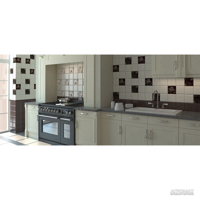 Плитка Monopole Ceramica Kitchen MOCA COLOMBIA декор 7×150×150 Плитка Monopole Ceramica Kitchen MOCA COLOMBIA декор 7×150×150