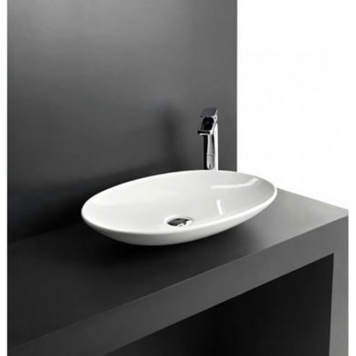 Керамическая раковина 60 см Artceram La Fontana, white glossy (LFL001 01;00)