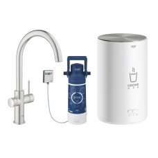 Смеситель и бойлер для раковины GROHE Red Duo M-size 30083DC1