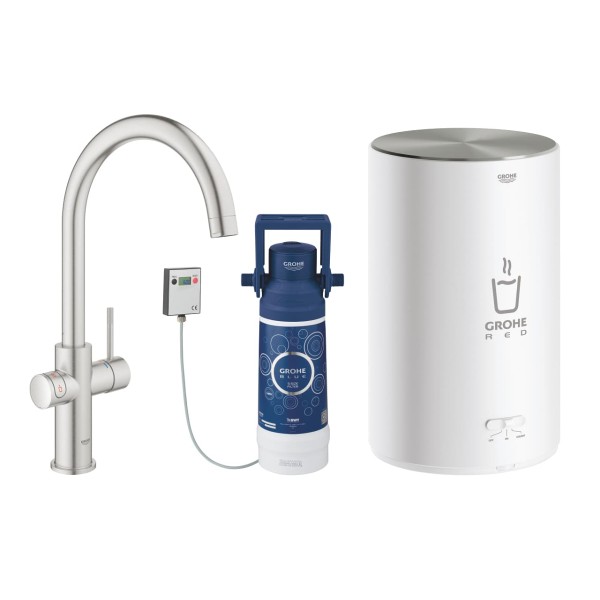 Смеситель и бойлер для раковины GROHE Red Duo M-size 30083DC1