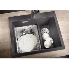 Мойка для кухни Blanco Pleon 6 Split чёрный  525955