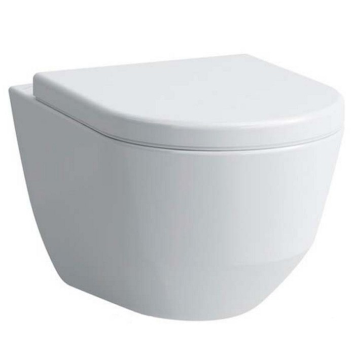 Унитаз подвесной Laufen Pro Rimless H8209660000001 с сиденьем Slow Closing H89695130000001