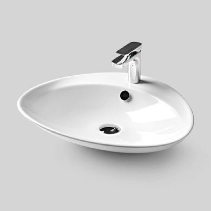 Керамическая раковина 59 см Artceram BS, white glossy (BSL001 01;00)