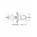 Grohe Grohtherm 1000 Накладная панель скрытой вентильной головки (19981000)