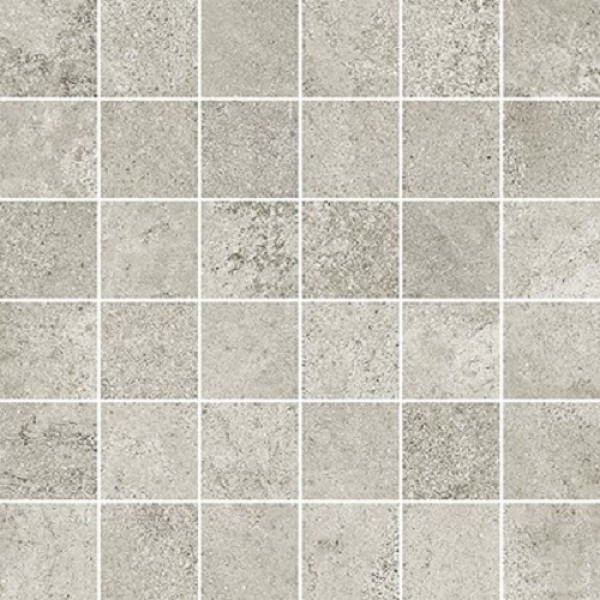Плитка Opoczno QUENOS LIGHT GREY Mosaic Matt Bs 8×298×298 под бетон