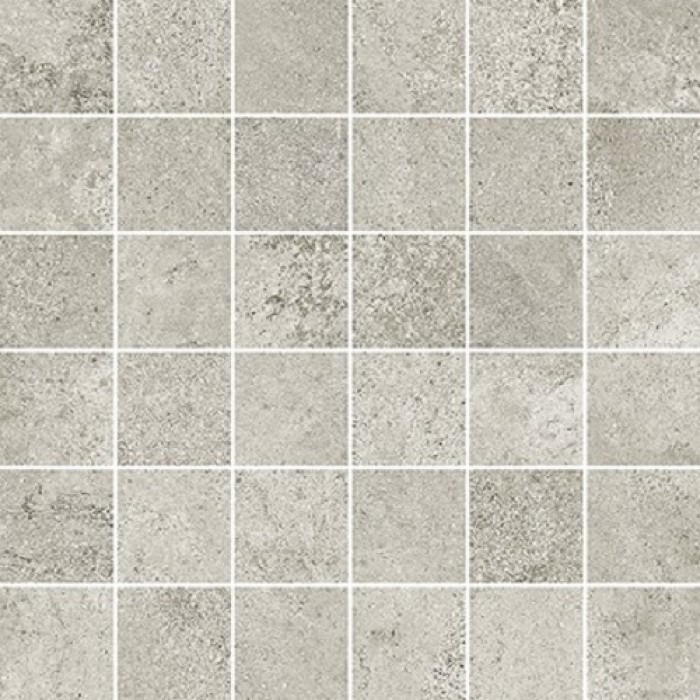Плитка Opoczno QUENOS LIGHT GREY Mosaic Matt Bs 8×298×298 под бетон
