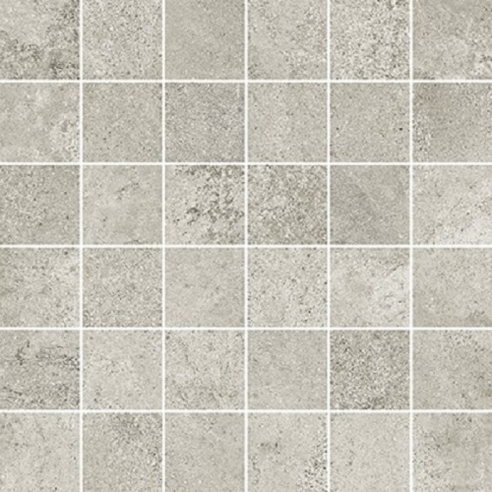 Плитка Opoczno QUENOS LIGHT GREY Mosaic Matt Bs 8×298×298 под бетон