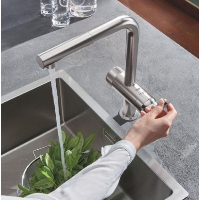 Grohe Minta Смеситель для кухни для подачи технической и фильтрованной воды (31721DC0) Grohe Minta Смеситель для кухни для подачи технической и фильтрованной воды (31721DC0)
