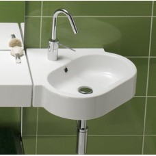 Керамическая раковина 47 см Hatria Area, белый (Y0WF01)