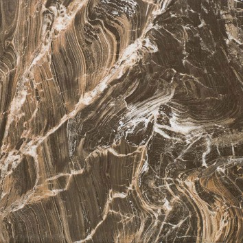 Плитка Gemma ETERNITY BROWN 10×600×600 под мрамор