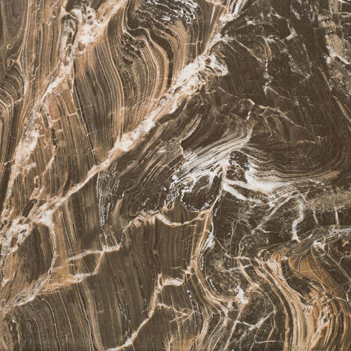 Плитка Gemma ETERNITY BROWN 10×600×600 под мрамор