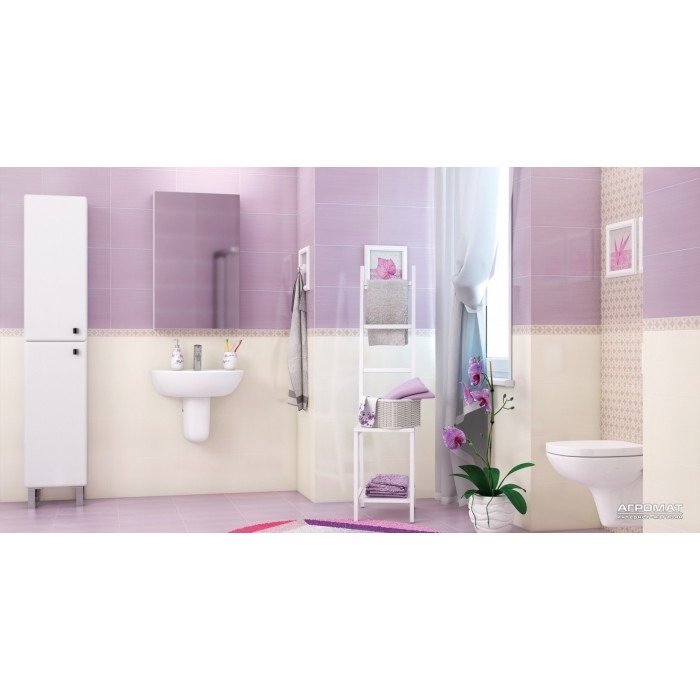 Плитка Cersanit Beata VIOLET 8×400×250