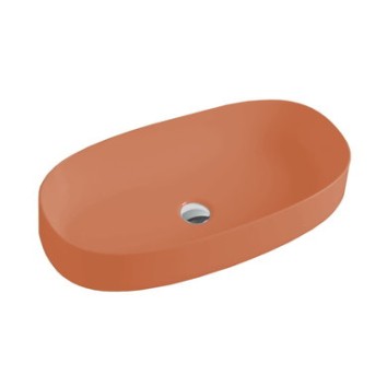 Керамическая раковина 68 см Artceram Cognac, orange cameo (COL005 13;00)