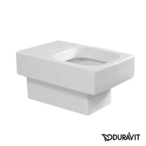 Плитка керамогранит Унитаз подвесной унитаз Duravit Vero, белый 2217090064 для пола