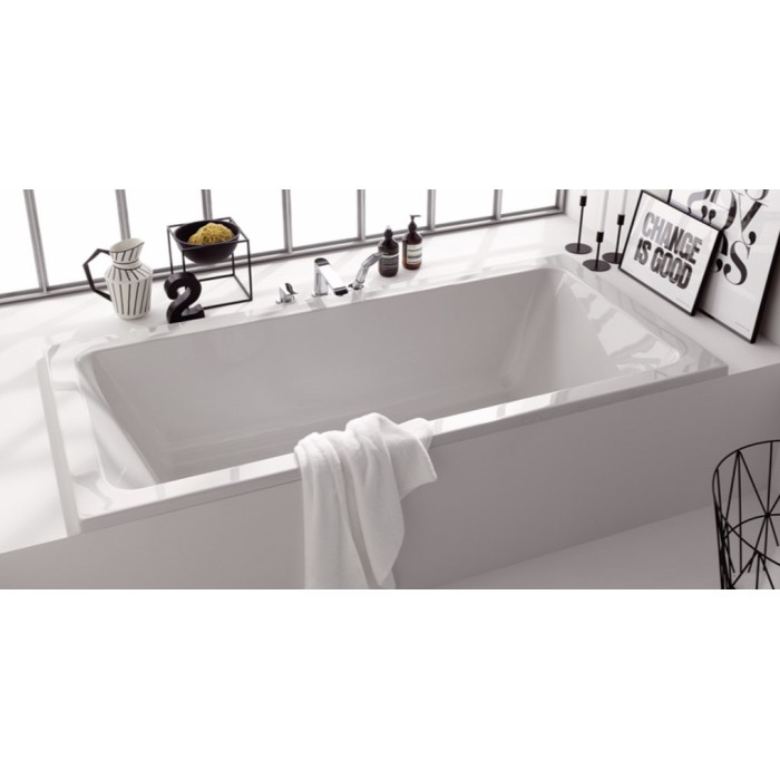 Ванна акриловая Kolo MODO XWP1181000 180 80 с боковым сливом Ванна акриловая Kolo MODO XWP1181000 180 80 с боковым сливом