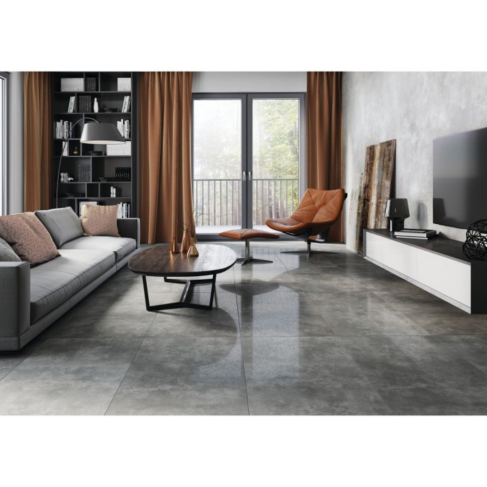 Керамогранит CERRAD PODLOGA APENINO ANTRACYT LAPP RECT 10×1197×597