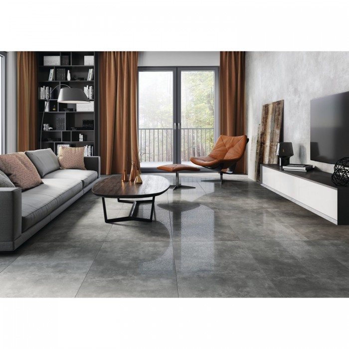 Керамогранит CERRAD PODLOGA APENINO ANTRACYT LAPP RECT 10×1197×597