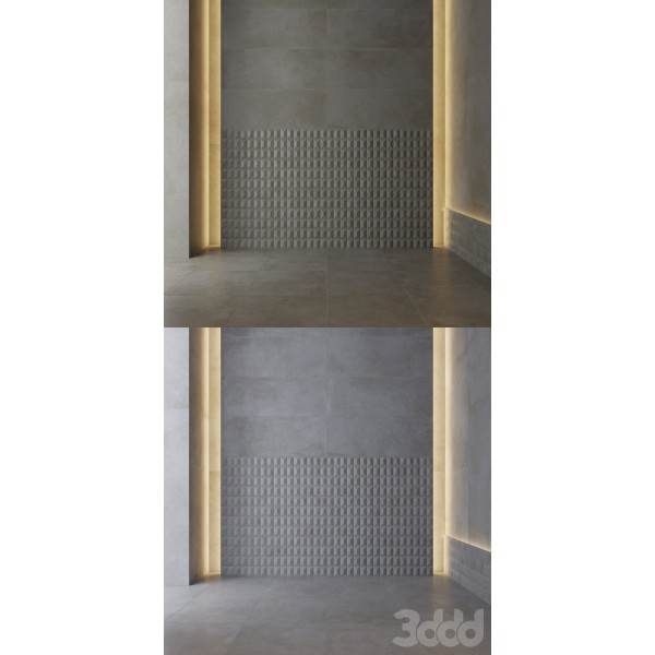 Плитка VENIS VELA BLACK 10×1200×450