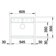 Мойка для кухни Blanco Dalago 6-F кофе 515095