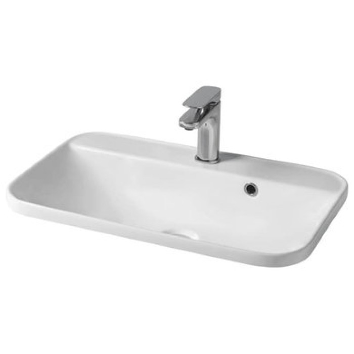 Керамическая раковина 60 см Artceram Gio Evolution, white glossy (GIL007 01;00)