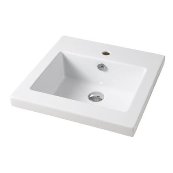 Керамическая раковина 51 см Artceram Gap, white glossy (GPL005 01;00)