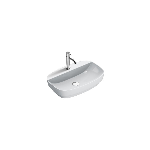 Керамическая раковина 60 см Catalano Green Lux, bianco lucido